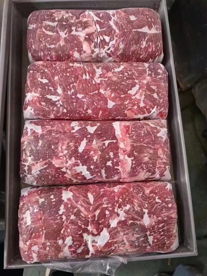 牛碎肉国产瘦度高酒店饭馆炖肉专用质量好大量批发