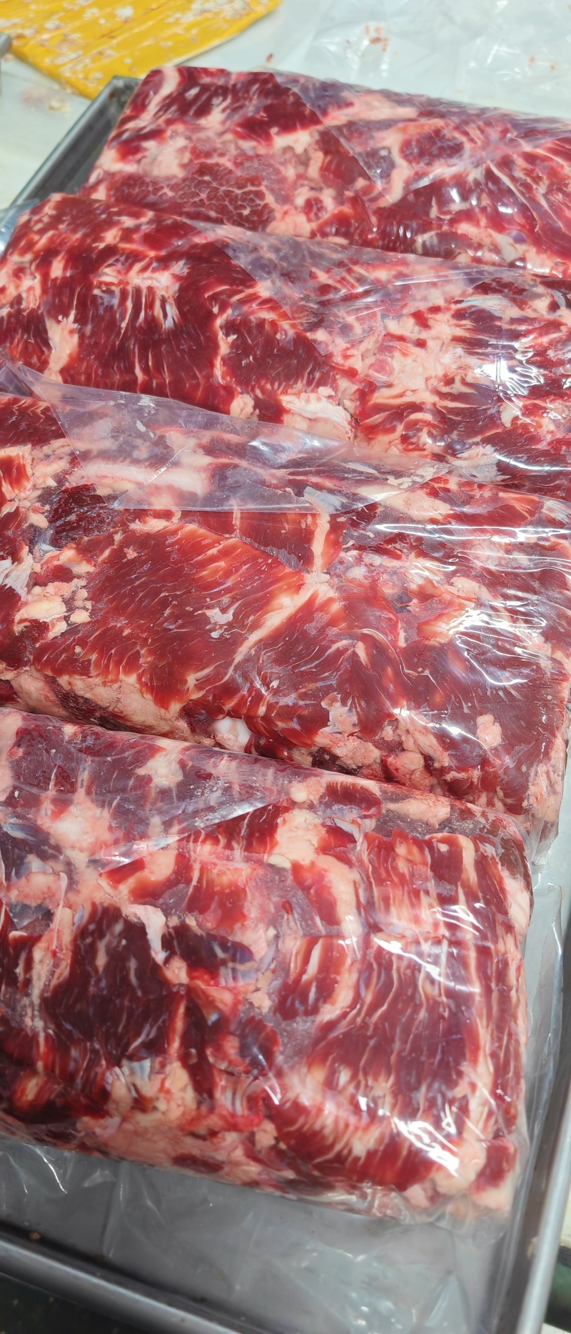 牛碎肉国产瘦度高酒店饭馆炖肉专用质量好大量批发