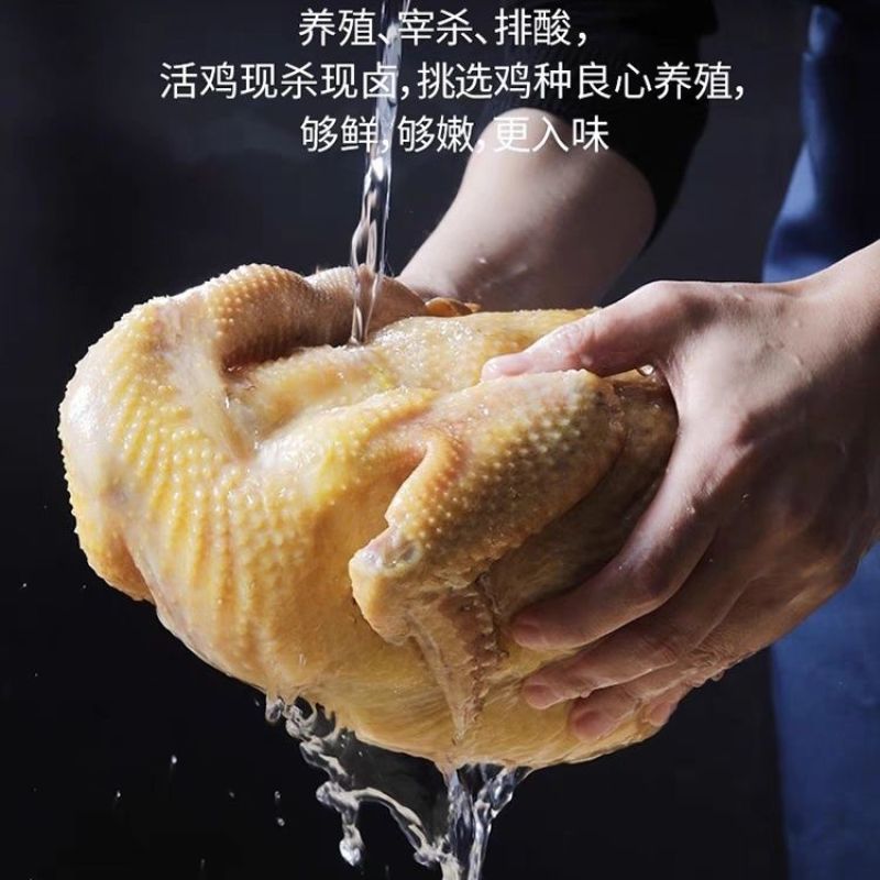 滑县正宗道口烧鸡袋装整只卤味老汤鸡肉开袋即食古法传承包邮