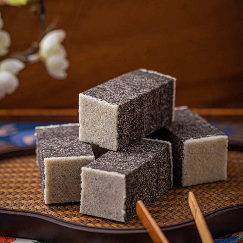 杨先生桂花芡实糕八珍糕白桃软糕点抖音网红早餐零食面包130g