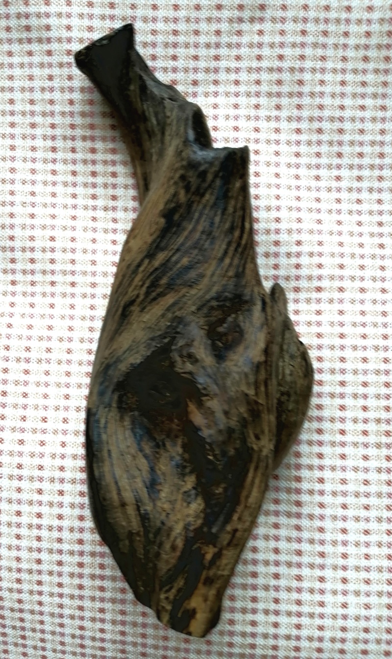 沉水级沉香原木重量153克，密度1.14秒沉水