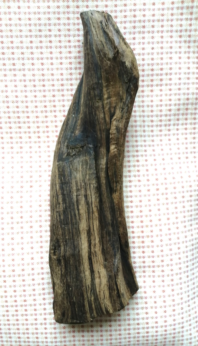 沉水级沉香原木重量195克，密度1.14秒沉水