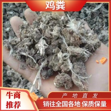 纯鸡粪发酵鸡粪，水果蔬菜甘蔗专用肥料。