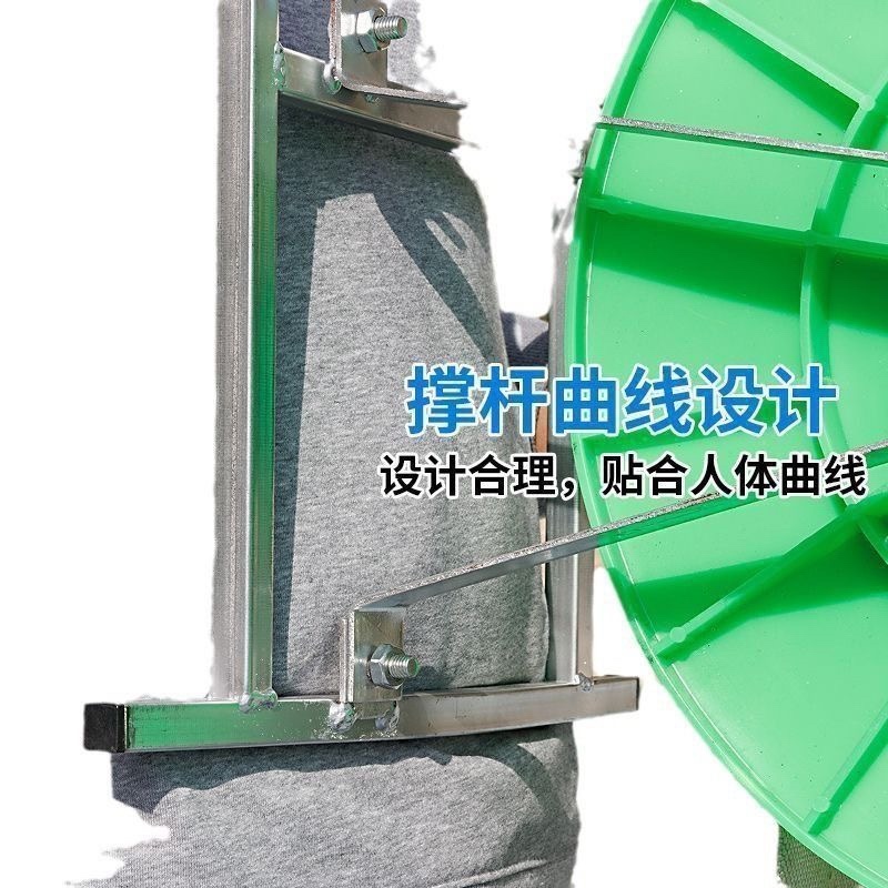水带收卷器收放架子消防农用卷带卷管浇地神器灌溉手摇背