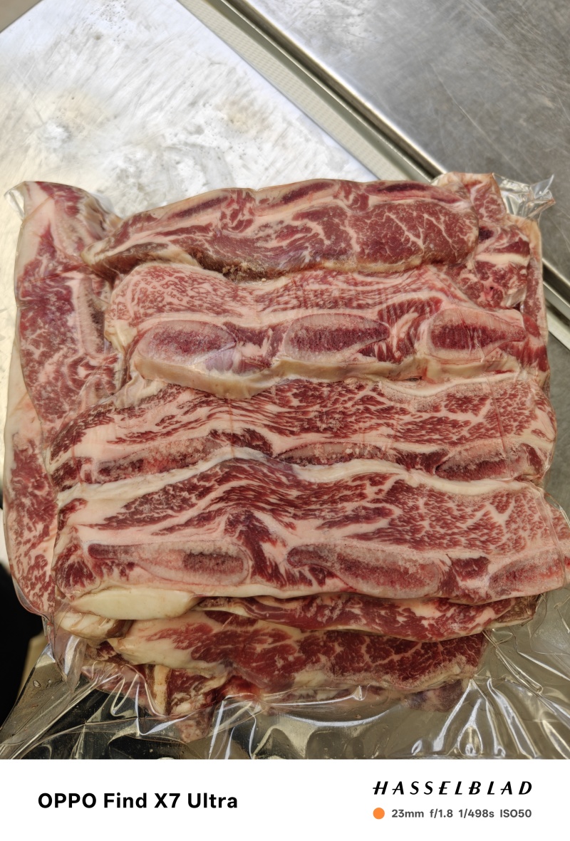 **级原切牛仔骨（牛小排），烤肉炙烧香煎金品，直销！