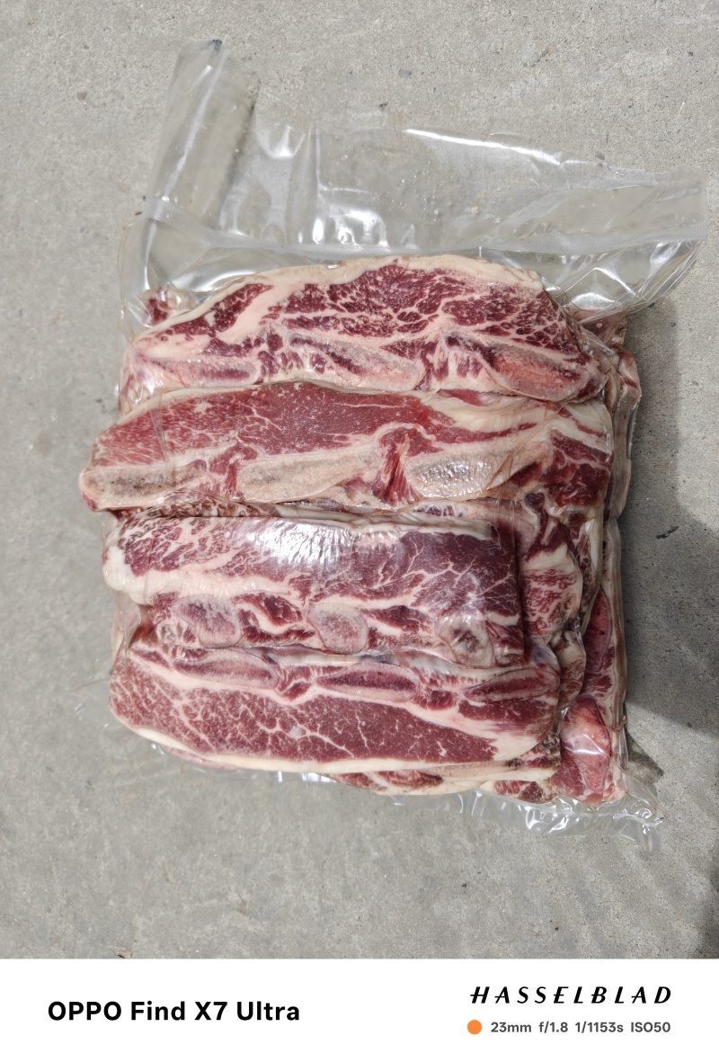 **级原切牛仔骨（牛小排），烤肉炙烧香煎金品，直销！