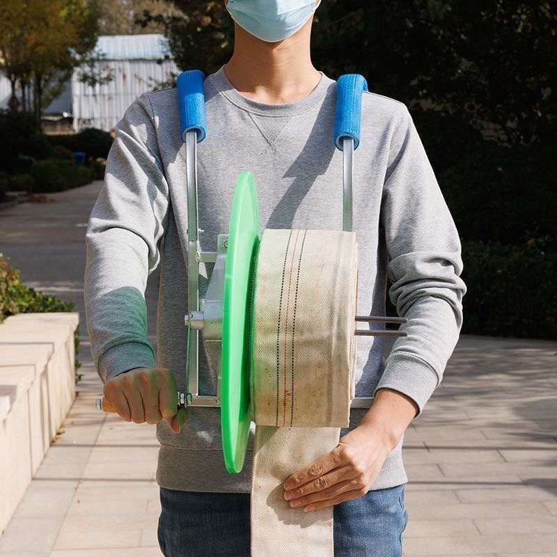 水带收卷器收放架子消防农用卷带卷管浇地神器灌溉手摇