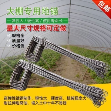 新型地锚加粗钢丝地锚防锈耐腐蚀高强度绞线钢大棚地锚
