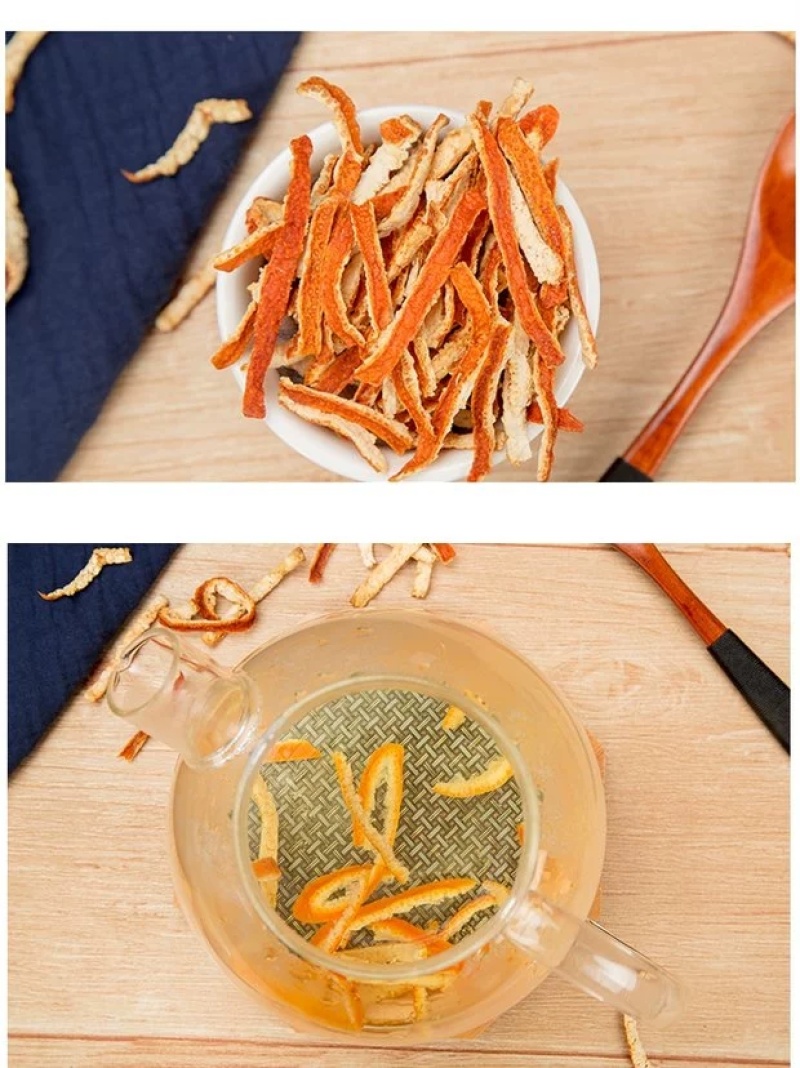 包邮）陈皮丝陈皮陈皮干橘子皮桔子皮酸梅汤料