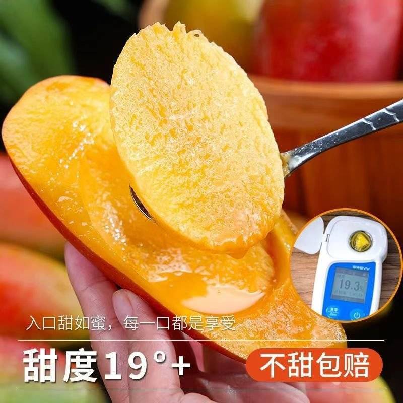 海南贵妃芒源头产地全国可发对接快手淘宝京东拼多多抖音