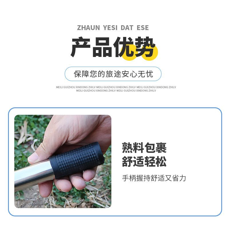 锄头园艺工具种菜挖土两用赶海种花种菜锄草全钢加厚家用