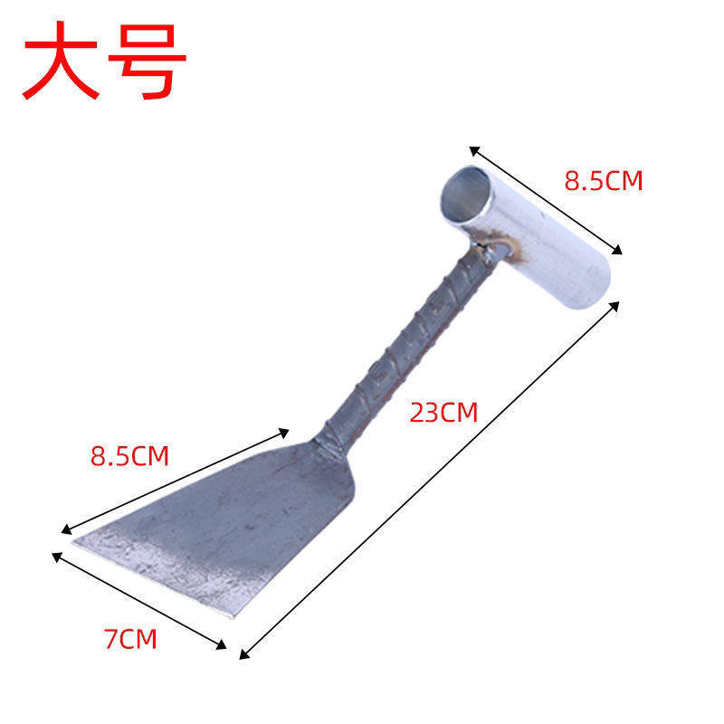 老式小铲子螺纹铲子铁铲除草铲园艺工具挖野菜栽花移苗