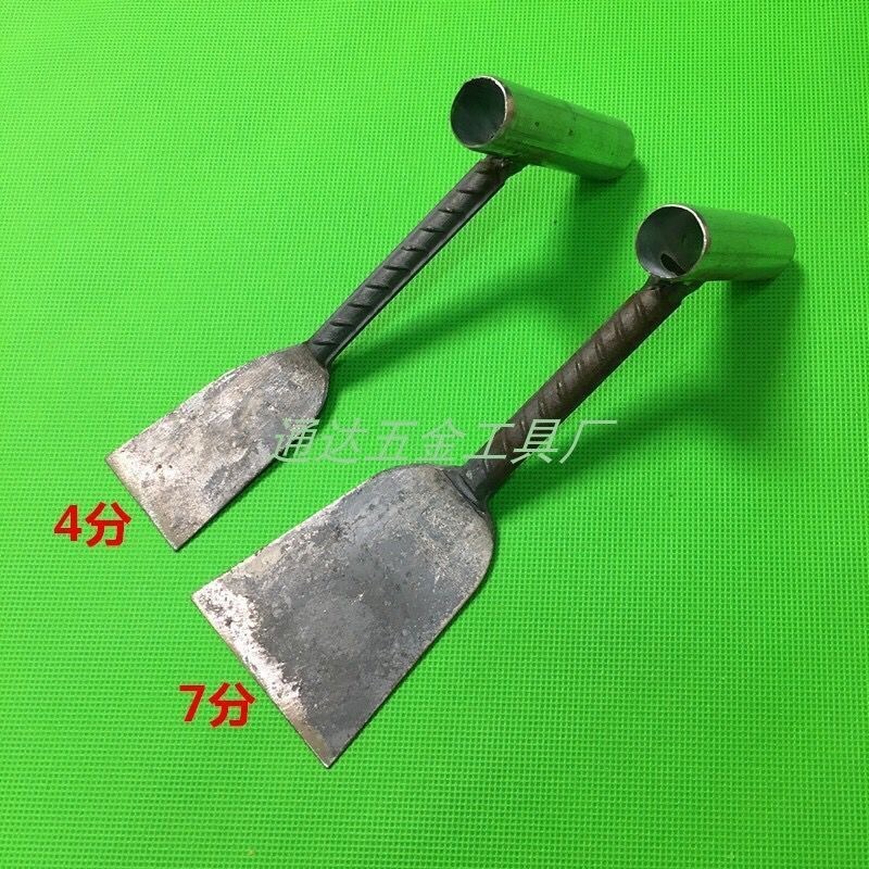 老式小铲子螺纹铲子铁铲除草铲园艺工具挖野菜栽花移苗