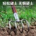全钢石渣耙翻地开荒工地铁路耙子户外赶海耙子大弯耙加厚