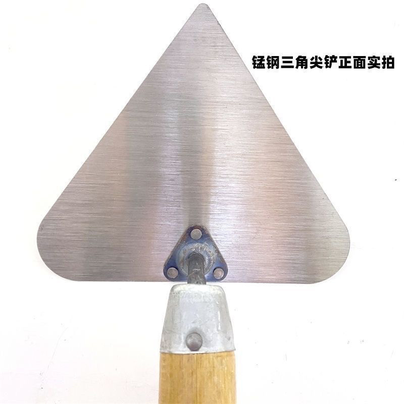 砌墙工具桃形大铲三角铲加厚砌砖刀瓦工抹泥刀收光刀建筑