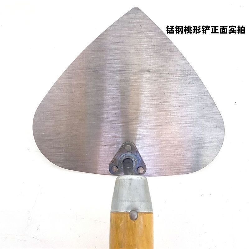 砌墙工具桃形大铲三角铲加厚砌砖刀瓦工抹泥刀收光刀建筑