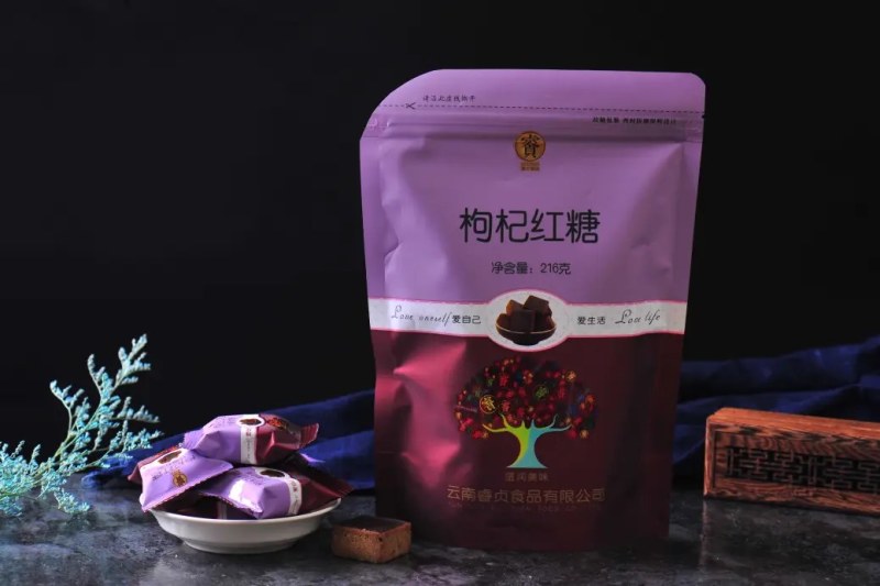 红糖工厂直供小暖糖系列老姜红糖黑糖糖块糖粉