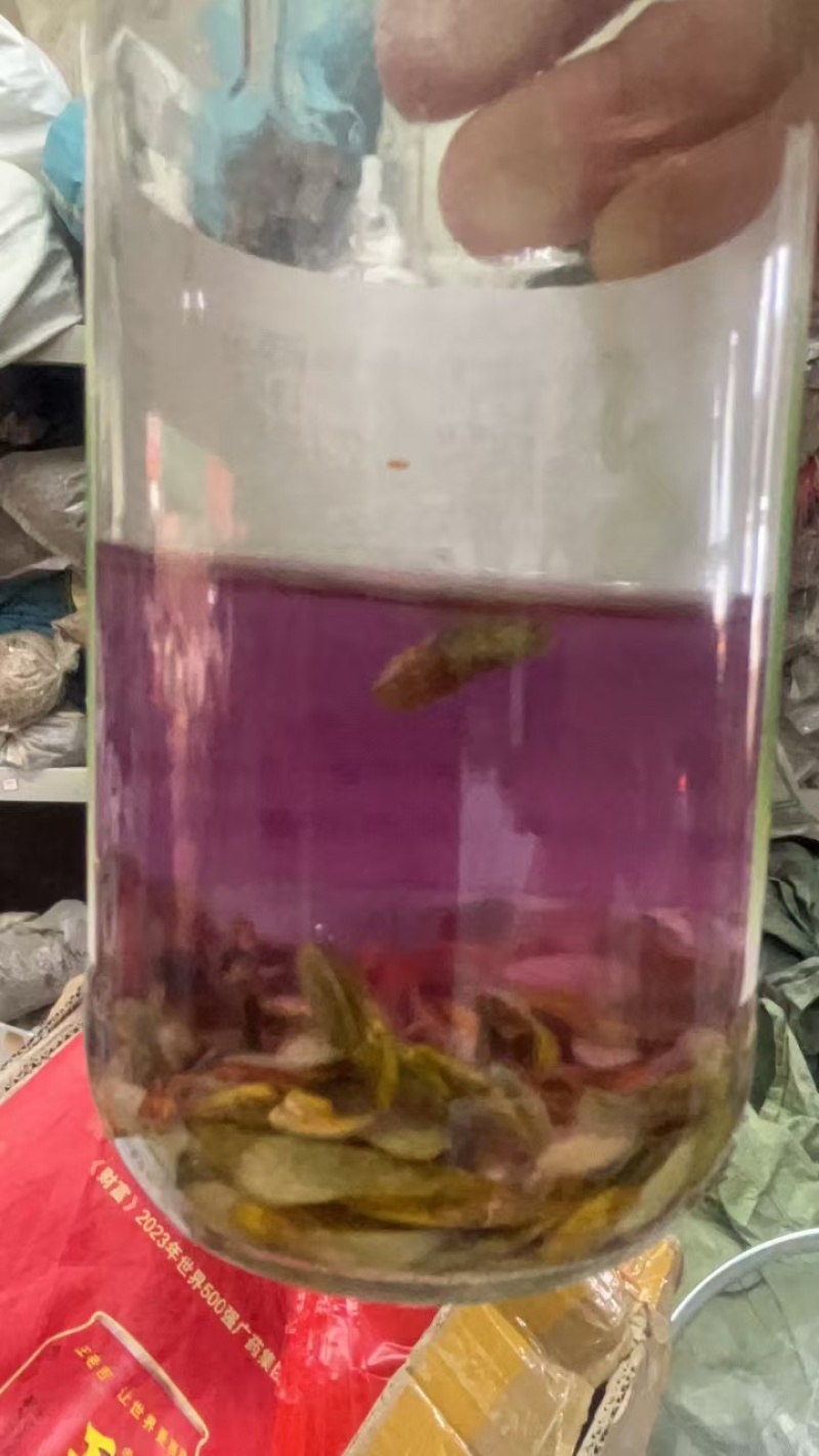 铁皮石斛片（泡水发紫）