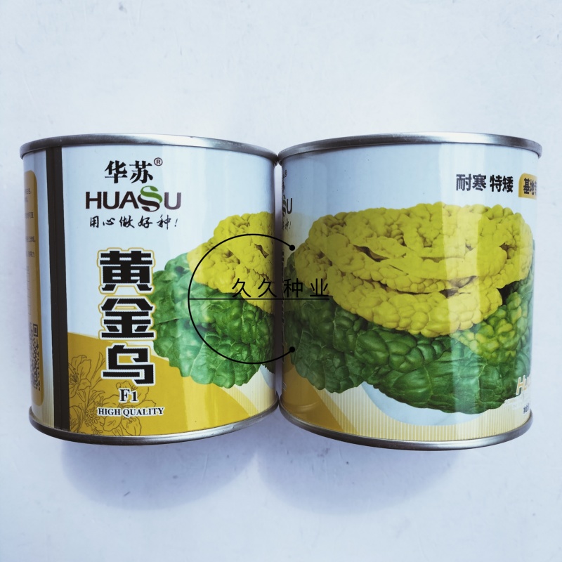 华苏黄金乌塌菜种子耐寒黄心菜种籽菊花心菜籽种易种黄心乌蔬