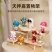 阶梯展示架实木摆摊创意饰品摆件展示台陈列架收纳点心多肉