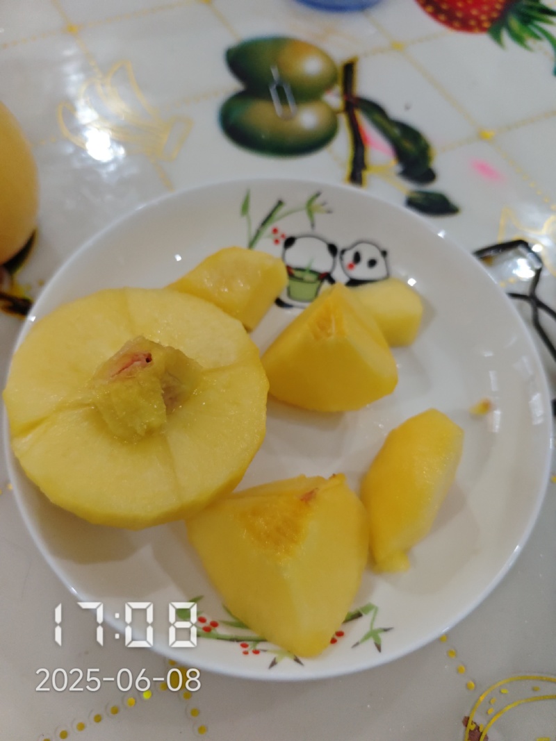 重庆锦春黄桃上巿，硬桃，白心，不脱骨，早熟，