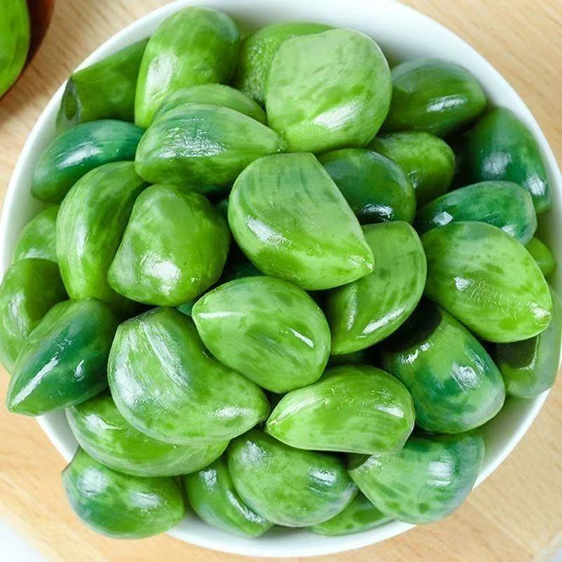 腊八蒜绿蒜新鲜泡蒜头山东特产腌制泡菜糖醋大蒜下饭菜食物批发
