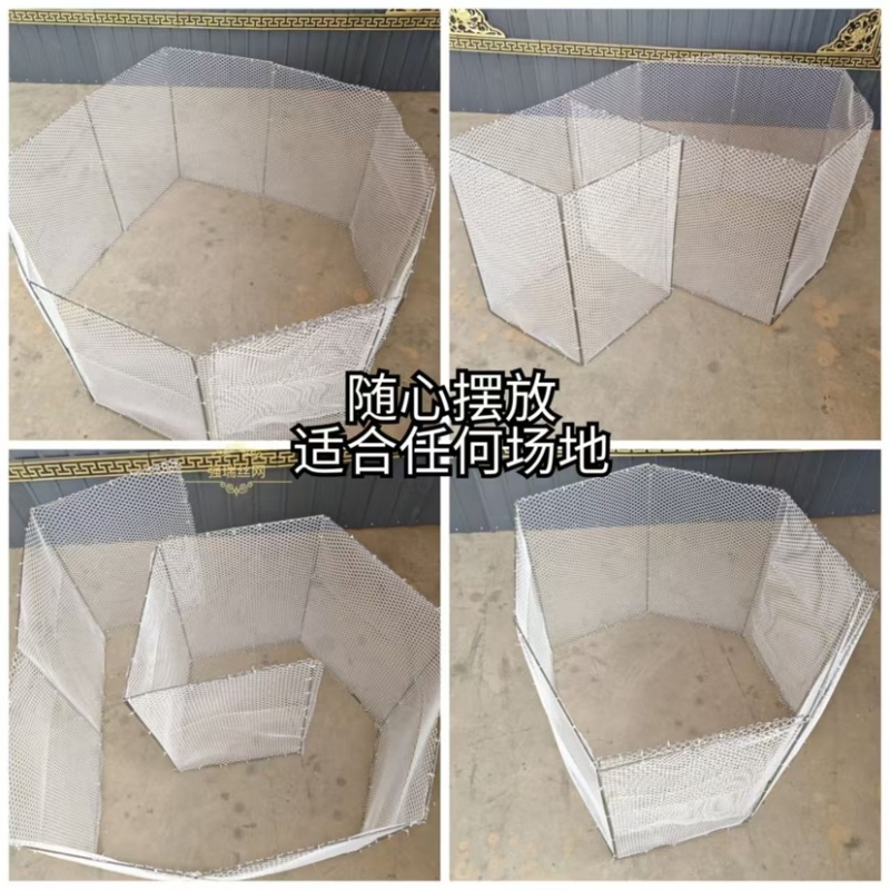 摆地摊围栏鸡鸭打疫苗网养殖隔离网隔断宠物折叠围栏鸡围
