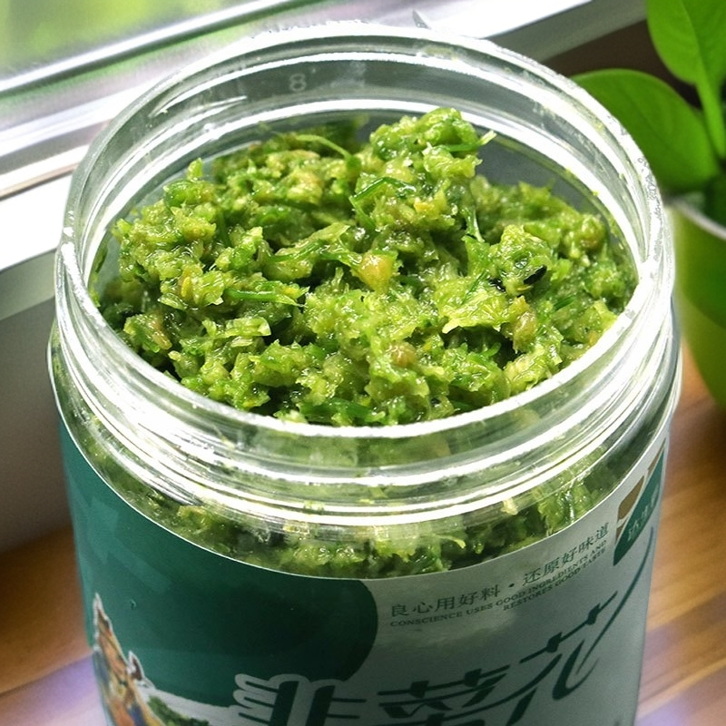 纯正草原野生韭菜花200g/罐/袋