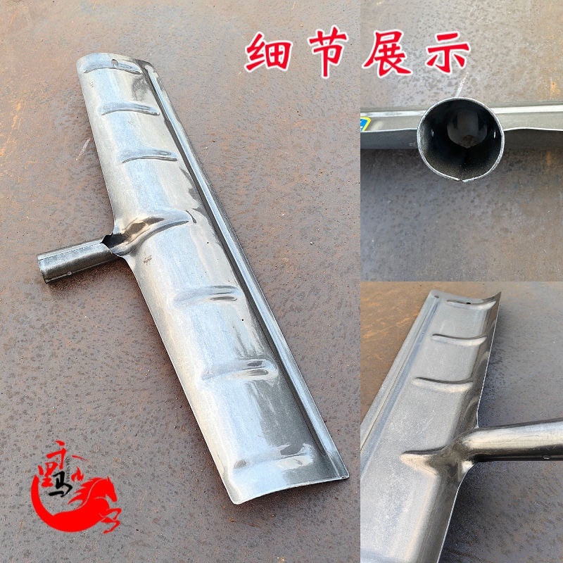 推粪铲全钢加厚大铲子锰钢推板推铲手推式清理工具牛粪稻