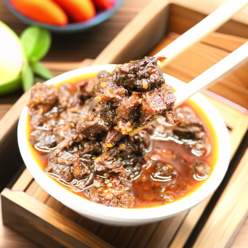 风干牛肉干酱150g/罐