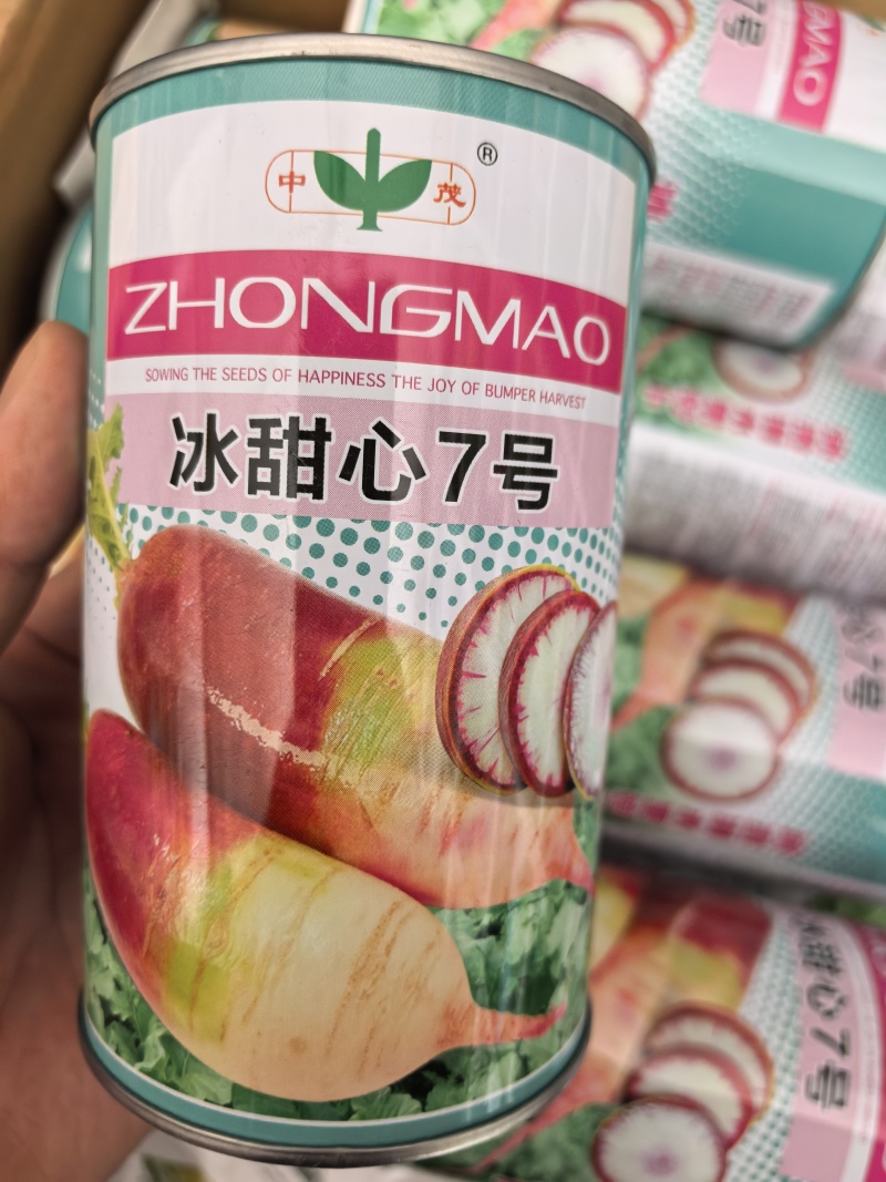 冰淇淋水果萝卜种子冰甜心7号冰激凌超甜脆秋播水果萝卜种子