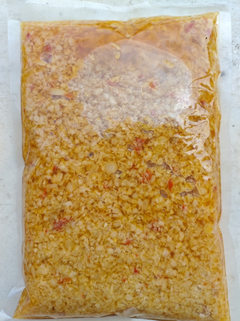蒜蓉酱，当天加工，当天发货。
