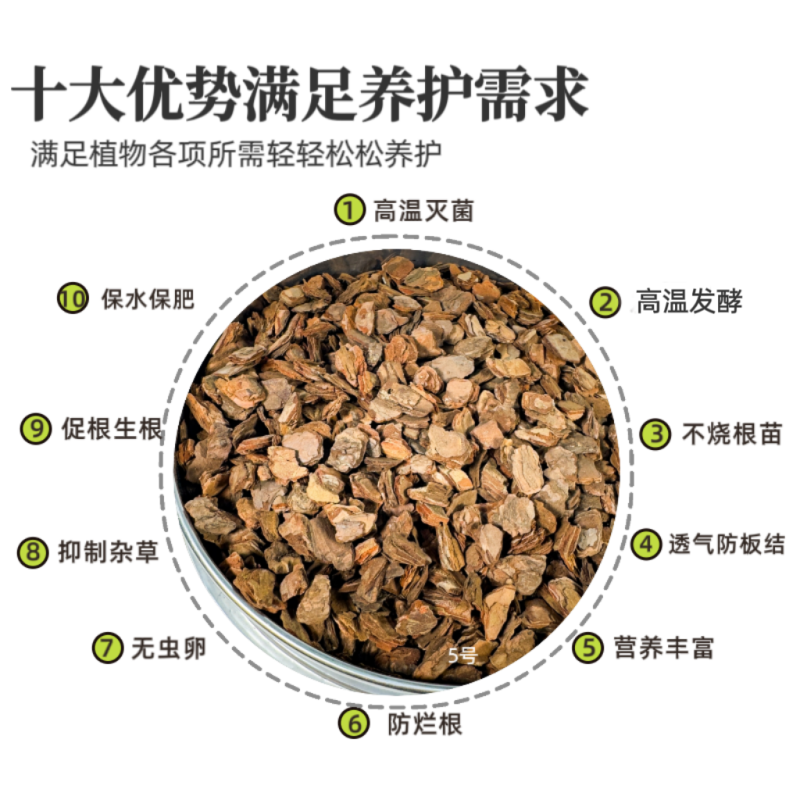 发酵松树皮，营养土，松皮松鳞，蓝莓种植基质，厂家直供