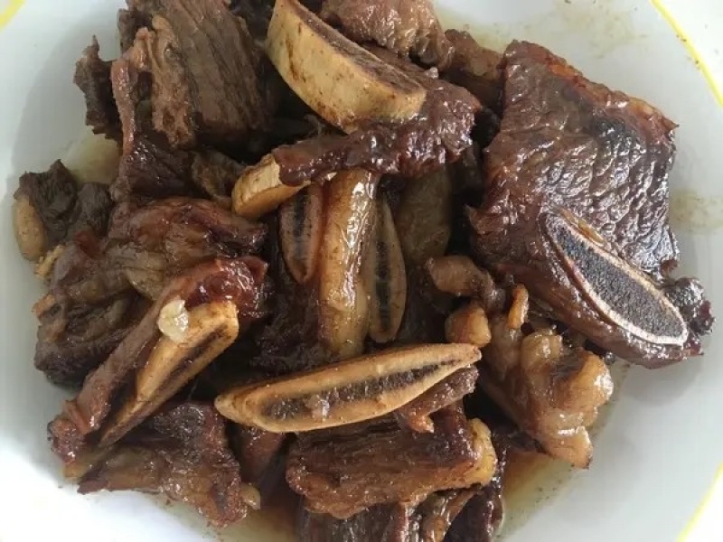 熟牛肋排，自助餐厅供应，***剂，无保水纯干