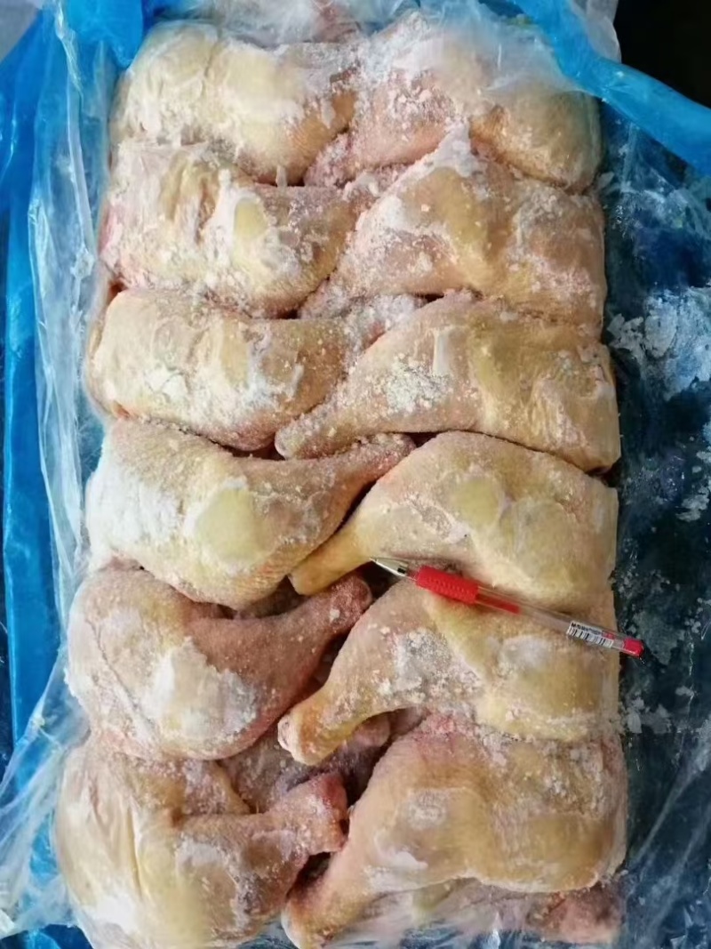 两年左右的老鸡腿，排腿，单个450-600克左右，带黄油