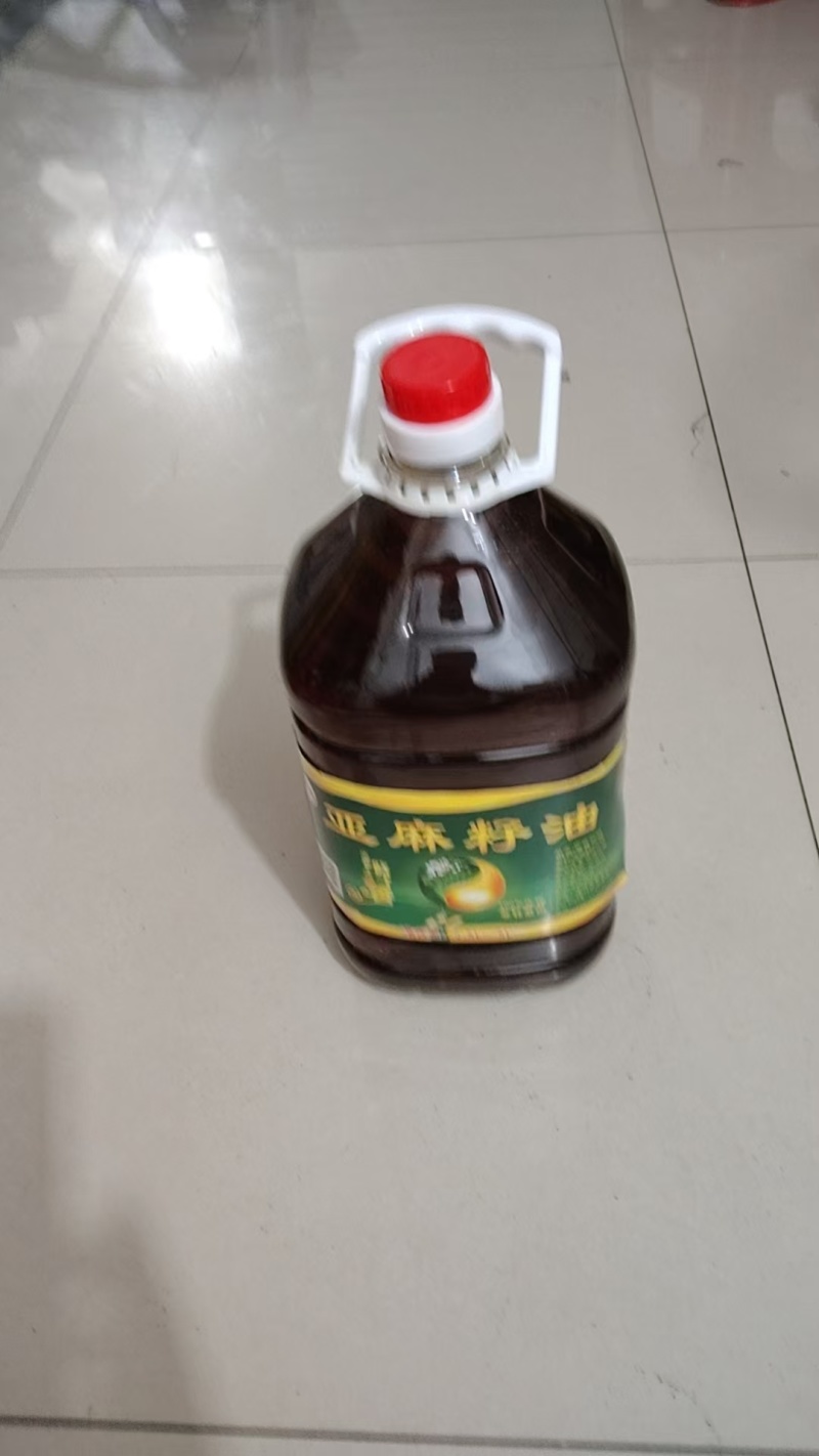 亚麻籽油（自产自销）量大价优口感纯香，品质高无任何添加剂