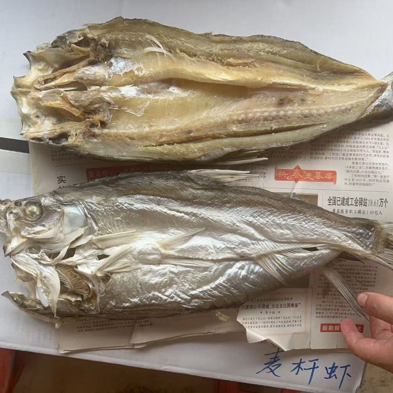 开边刁子鱼干地摊电商批发餐条鱼干风干鱼白条翘嘴鱼干干鱼