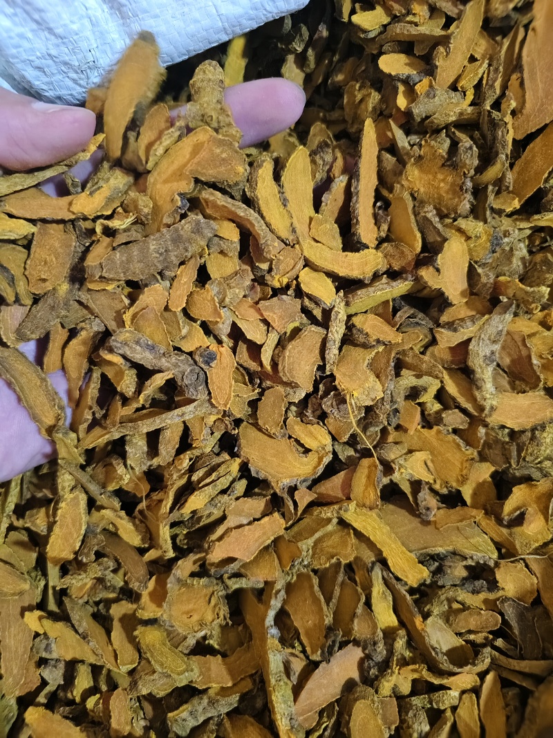 姜黄中药材批发正品姜黄片
