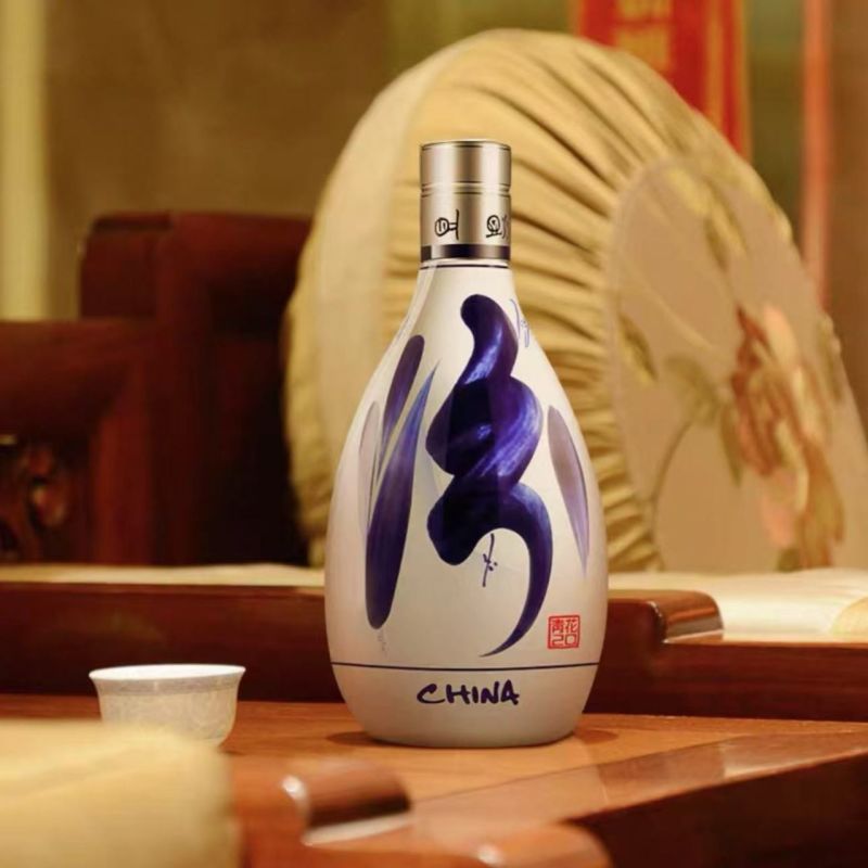 山西杏花村汾酒青花2042度500ml*6清香型白酒