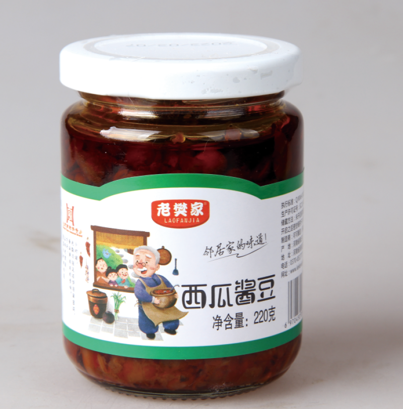 河南西瓜酱豆辣酱酱豆红油鲜椒量大优惠支持代加工支持一件代