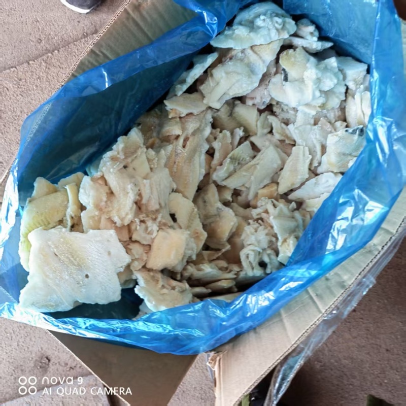 黄金鲽手抓肉，黄金鲽碎肉