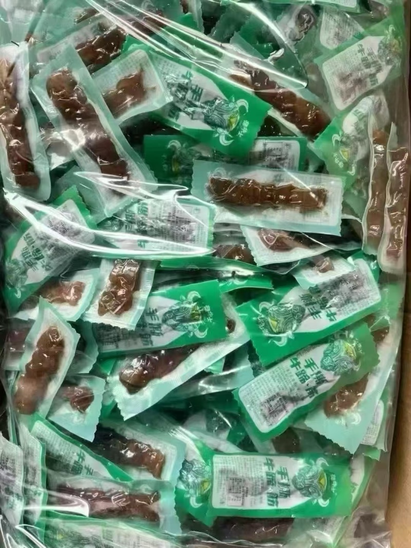 鸭肉手撕手撕牛蹄筋牛肉碎手撕，现货一手货源支持混装