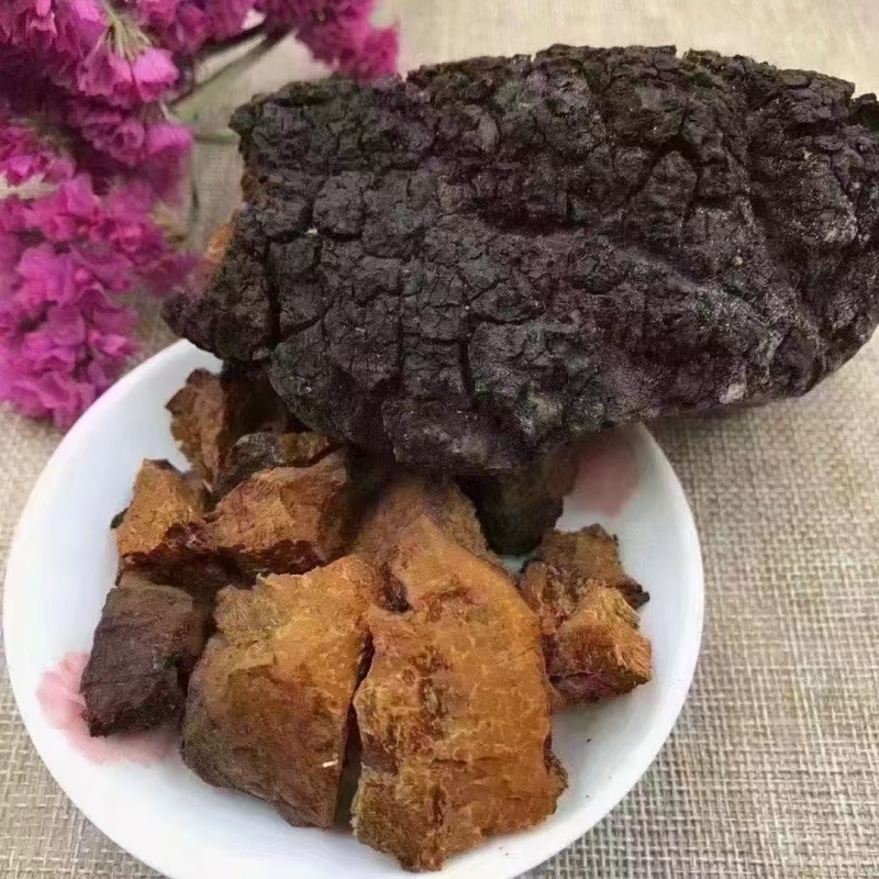 正宗俄罗斯桦树茸三高桦褐孔菌白桦茸黑金颗粒原装野生进口