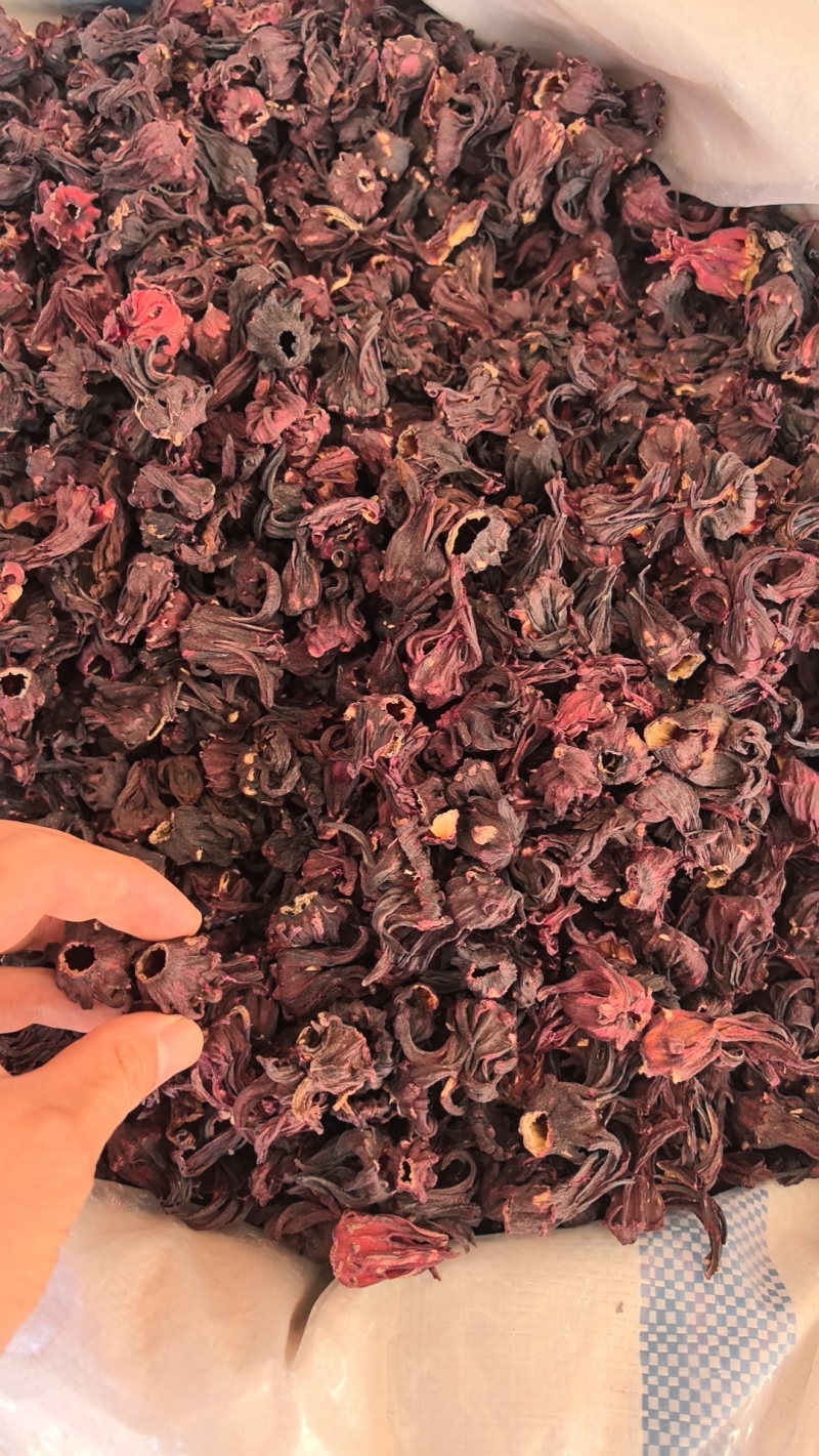 不染色洛神花无硫玫瑰茄泡茶
