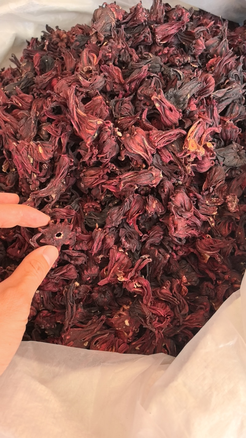 不染色洛神花无硫玫瑰茄泡茶