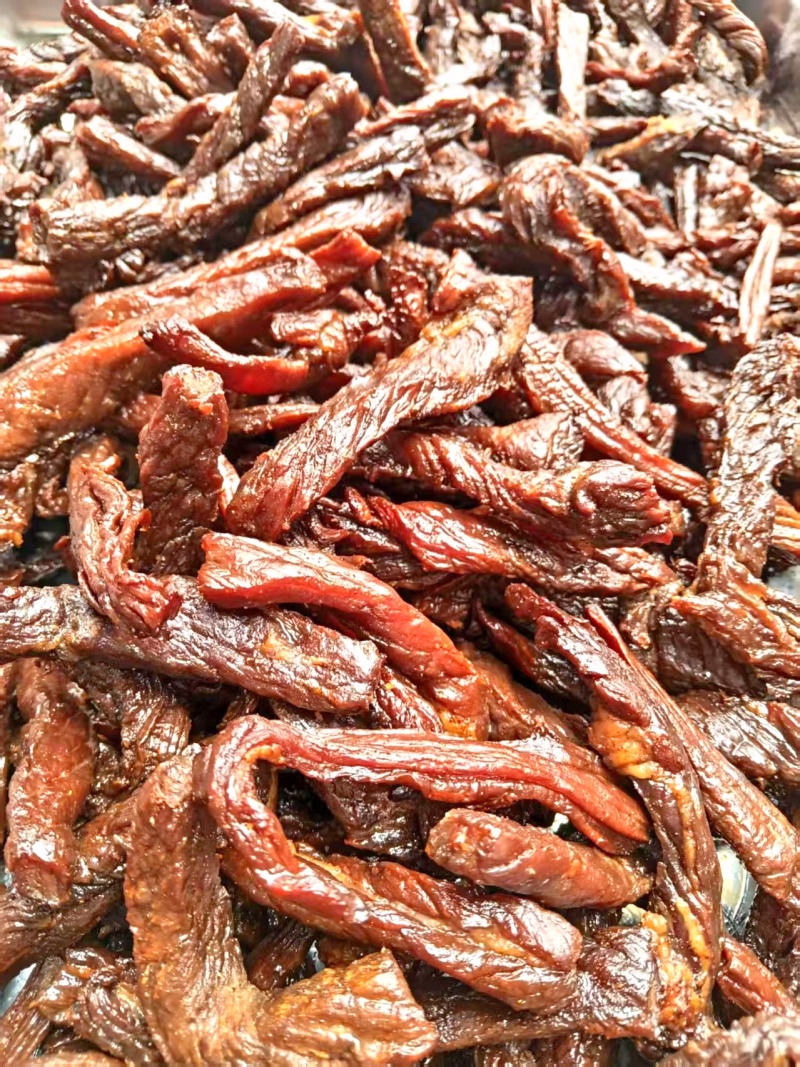牛肉干风干牛肉干自产自销四川成都一件代发现烤现发