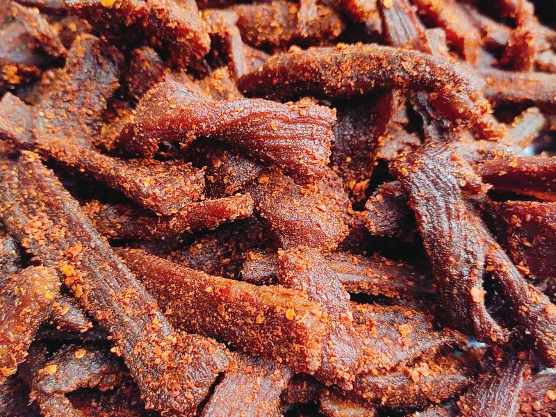 牛肉干风干牛肉干自产自销四川成都一件代发现烤现发