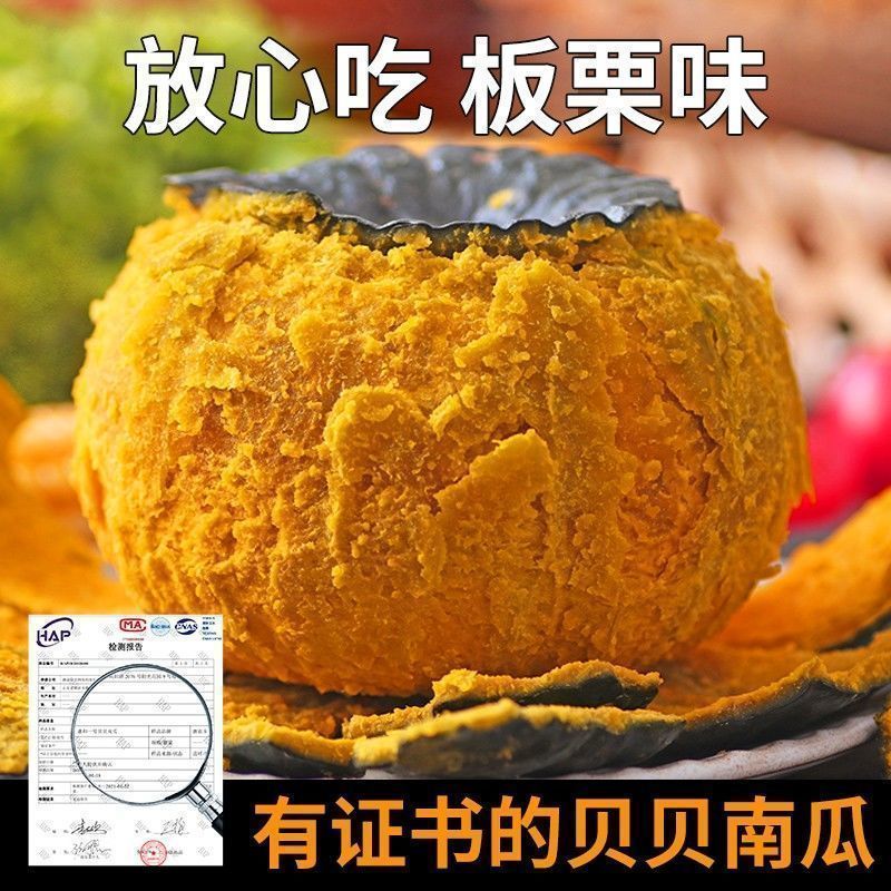 【包邮】贝贝南瓜寿光产地直发粉糯香甜真贝贝老瓜