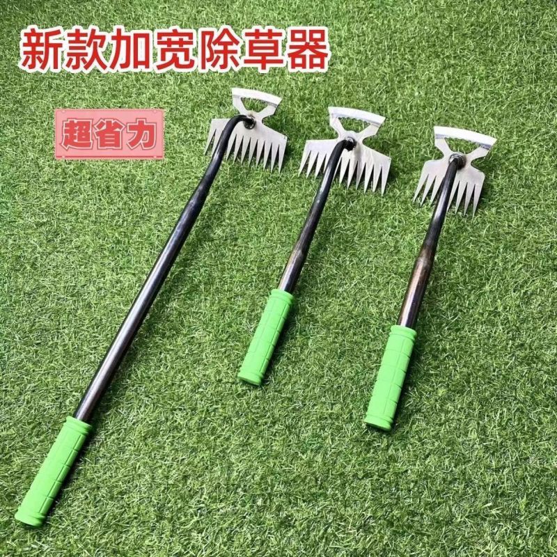 农用除草多功能锰钢新款拔草神器挖野菜耐用尖齿工具耙子除草