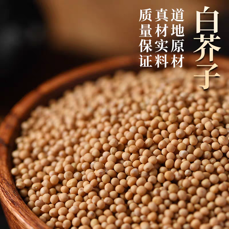 白芥子批发中药材原料批发各种规格都有欢迎选购定制免费打粉